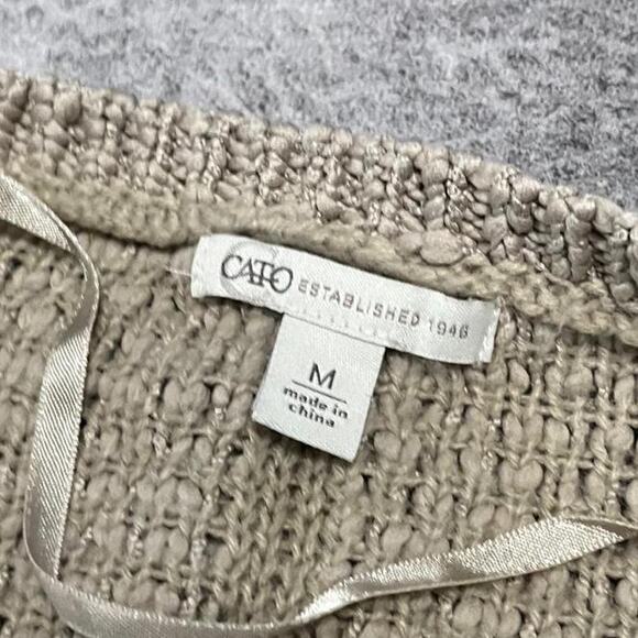 Cato y2k boho womens sweater cardigan - Picture 4 of 8